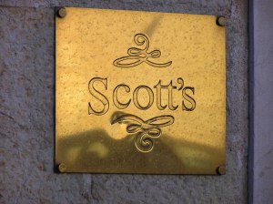 OVER & OUT: Scott's voguish Binisallem B&B was siezed on  a court's order and Scott was locked out