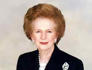 Margaret Hilda Thatcher, Baroness Thatcher, LG, OM, PC, FRS (née Roberts, 13 October 1925 – 8 April 2013) 