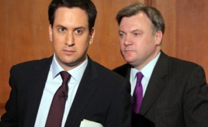 TWO EDS BETTER THAN ONE? Miliband and Balls plot to hit the elderly