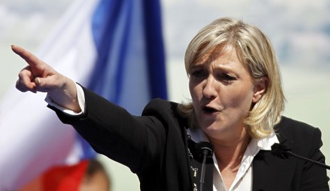 DANGER WOMAN: Marine Le Pen might have popularised France's National Front, but it's still a racist party