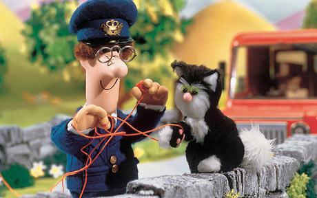 Postman Pat & his black-and-white cat - See Question XX