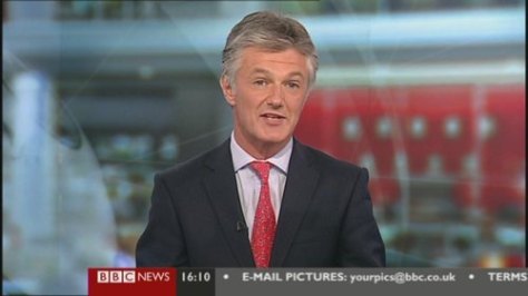 BIASED BROADCASTER: The BBC's Tim Willcox incensed viewers with his crass comments during the Charlie Hebdo commemorations in Paris
